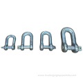 20kN Safety Pin Connecting Anchor D Shackle